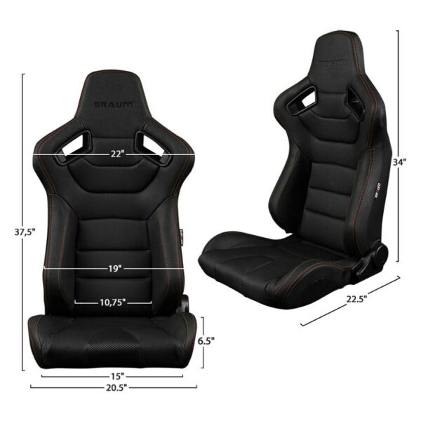 Camaro Bucket Seat Sportsman Series Left