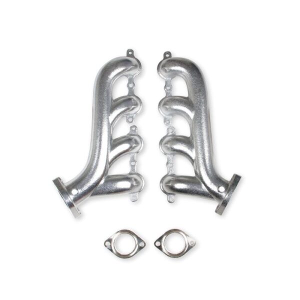 Buy LS Swap Exhaust Manifolds Silver Ceramic Finish Flowtech