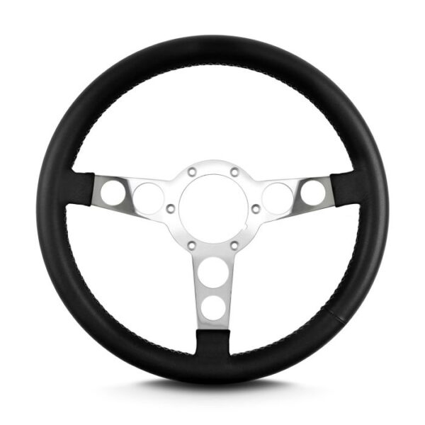 1969-1981 Camaro - Pontiac Formula Steering Wheel, Black leather wrap