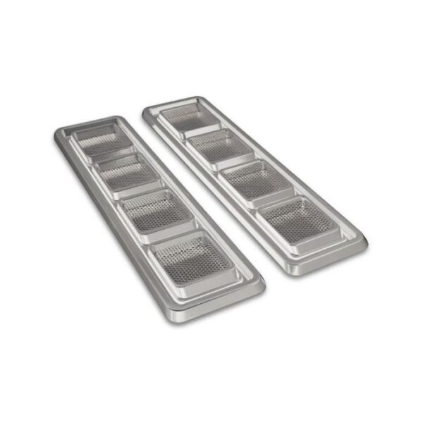 Buy 1967-1969 Camaro Hood Clear SS Billet Aluminum Hood Vents